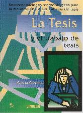 La tesis y el trabajo de tesis