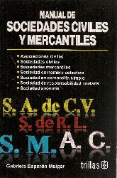 Manual de Sociedades Civiles y Mercantiles