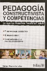 Pedagoga constructivista y competencias