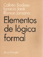 Elementos de lgica formal