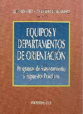 Equipos y departamentos de orientacin