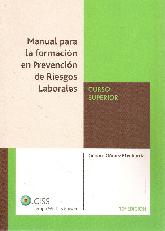 Manual para la formación en Prevención de Riesgos Laborales