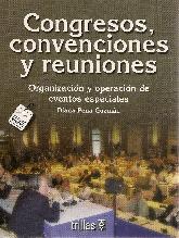 Congresos, convenciones y reuniones