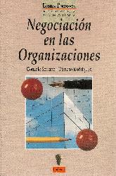 Negociacion en organizaciones