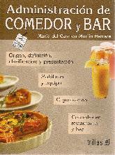 Administracin de Comedor y Bar