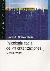 Psicologa social de las organizaciones