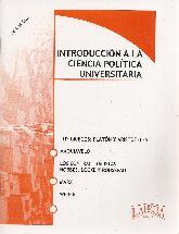 Introduccin a la Ciencia Poltica Universitaria