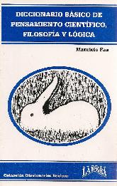 Diccionario bsico de pensamiento cientfico, filosofa y lgica