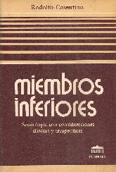 Miembros inferiores : semiologia con consideraciones clinicas y terapeuticas