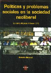 Politicas y problemas sociales en la sociedad neoliberal