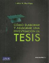 Cmo elaborar y asesorar una investigacin de Tesis