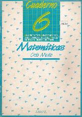 Cuaderno de matematicas 6 : ciclo medio