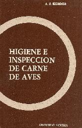 Higiene e inspeccion de la carne de aves