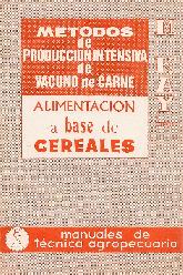 Metodos de Produccin intensiva de Vacuno de Carne