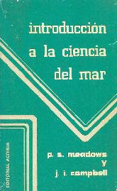 Introduccion a la ciencia del mar