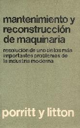 Mantenimiento y reconstruccion de maquinaria