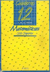 Cuaderno de matematicas 12 : medidas superficie, EGB, ciclo superior