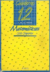 Cuaderno de matematicas 12 : medidas superficie, EGB, ciclo superior