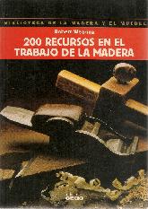 200 Recursos en el trabajo de la Madera