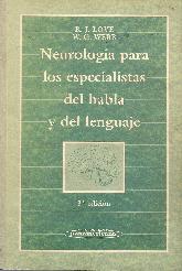 Neurologia para especialistas del habla y del lenguaje