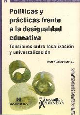 Polticas prcticas frente a la desigualdad educativa