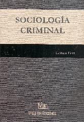 Sociologa Criminal