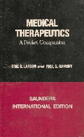 Medical therapeutics