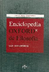 Enciclopedia OXFORD de Filosofa