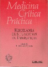 Medicina Critica Practica Miscelanea de Situaciones de Emergencias