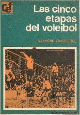 Cinco etapas del voleibol