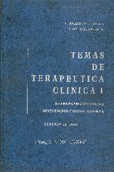 Temas de terapeutica clinica 1