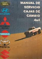 Manual de servicios cajas de cambio  4X4