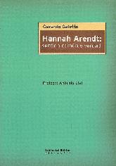 Hannah Arendt : sentido comn y verdad