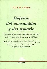 Defensa del consumidor y del usuario