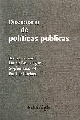 Diccionario de polticas pblicas