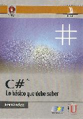 C # Lo bsico que debe saber