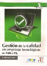 Gestin de la calidad en empresas tecnolgicas de TQM a ITIL