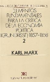 Elementos fundamentales para la crtica de la economa poltica vol 2 (Grundrisse) 1857-1858