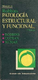 Manual de patologia estructural y funcional de Robbins