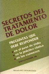 SECRETOS DEL TRATAMIENTO DE DOLOR