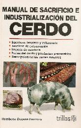 Manual de sacrificio e industrializacion del Cerdo