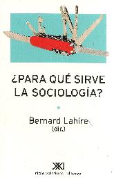 Para qu sirve la sociologa?