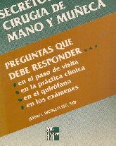 Secretos de la cirugia de mano y mueca