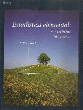 Estadtica elemental : lo esencial