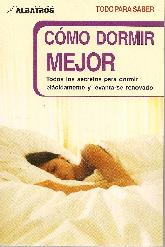Cmo dormir mejor