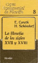 Curso Fundamental de Filosofia La filosofa de los siglos XVII y XVIII