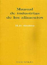 Manual de industrias de los alimientos