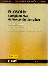 Filosofa Complementos de formacin disciplinar