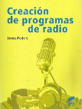 Creacin de programas de radio