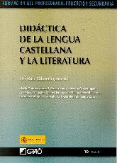 Didctica de la lengua castellana y la literatura